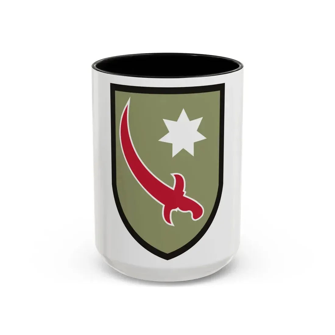 Persian Gulf Service Command (U.S. Army) Accent Coffee Mug 15oz Black - Go Mug Yourself