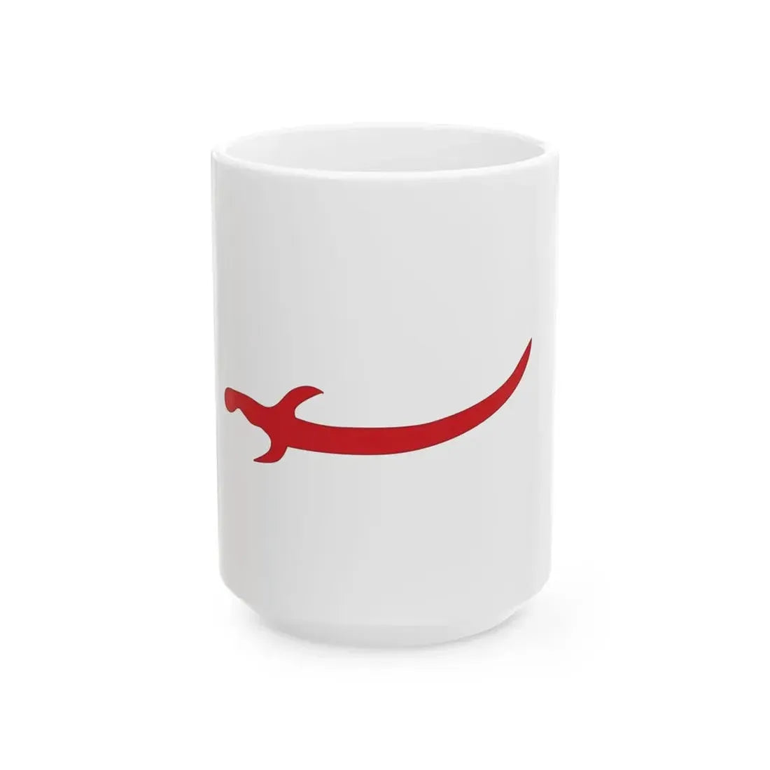 PersiaNavalFlagAfsharidPeriod (Iran) White Coffee Mug 15oz - Go Mug Yourself