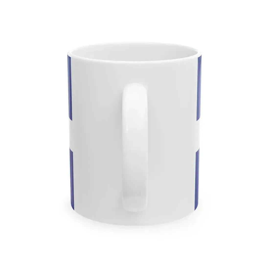 Personal flag of King George I of Greece (Greece) White Coffee Mug - Go Mug Yourself