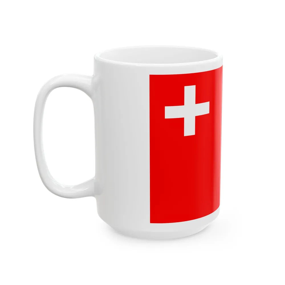 Personal Flag of the King of Lau 1869-1871 (Fiji) White Coffee Mug - Go Mug Yourself