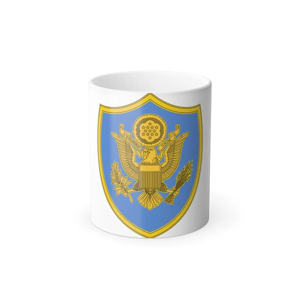 Personnel Assigned to DOD and Joint Activities 2 (U.S. Army) Color Changing Coffee Mug-11oz-Go Mug Yourself