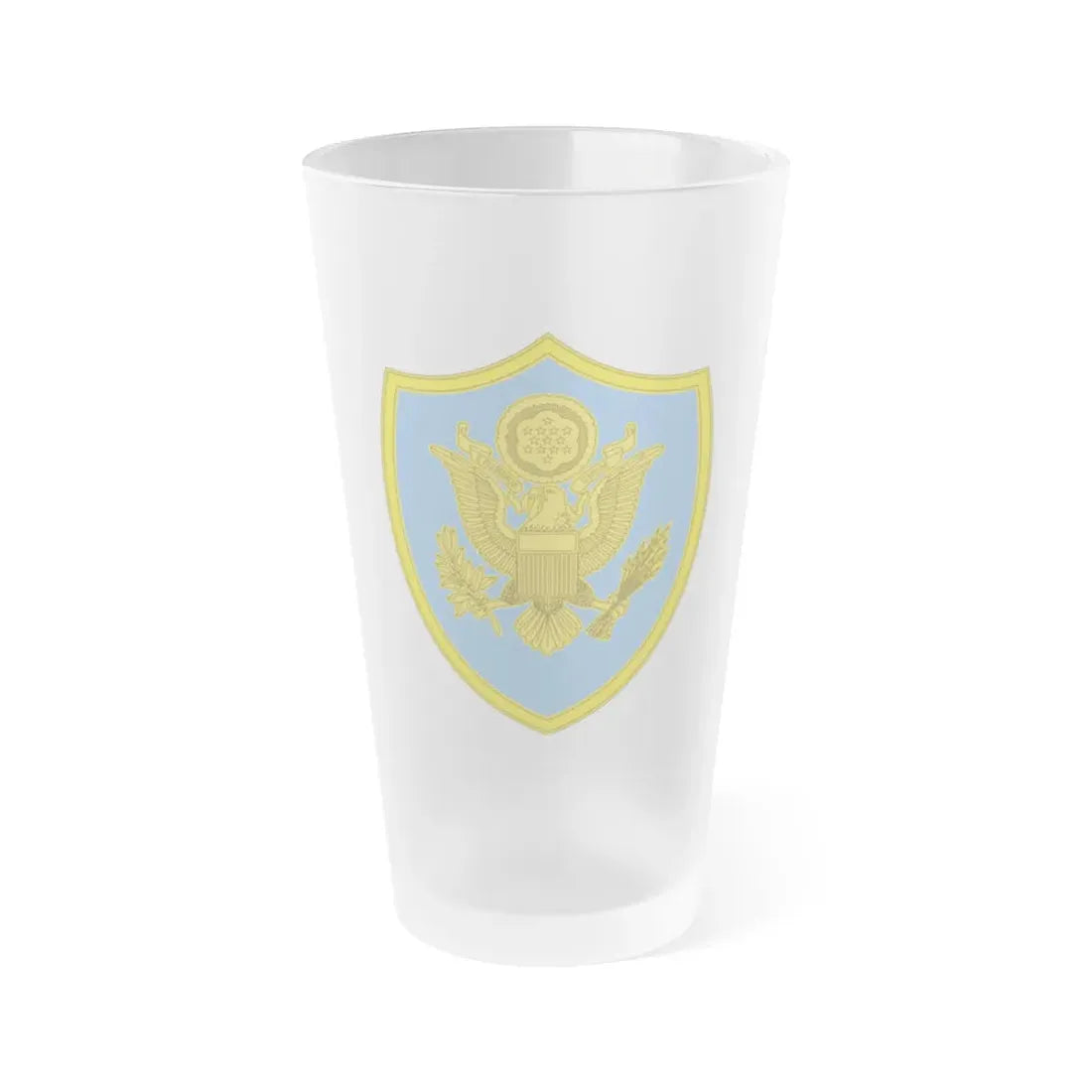 Personnel Assigned to DOD and Joint Activities 2 (U.S. Army) Frosted Pint Glass 16oz 16oz Frosted - Go Mug Yourself