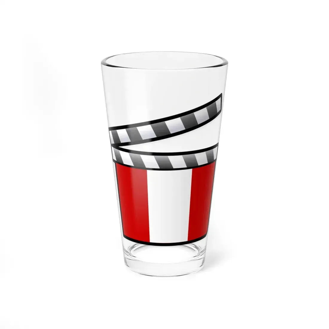 Peru film clapperboard (Peru) Pint Glass 16oz 16oz - Go Mug Yourself