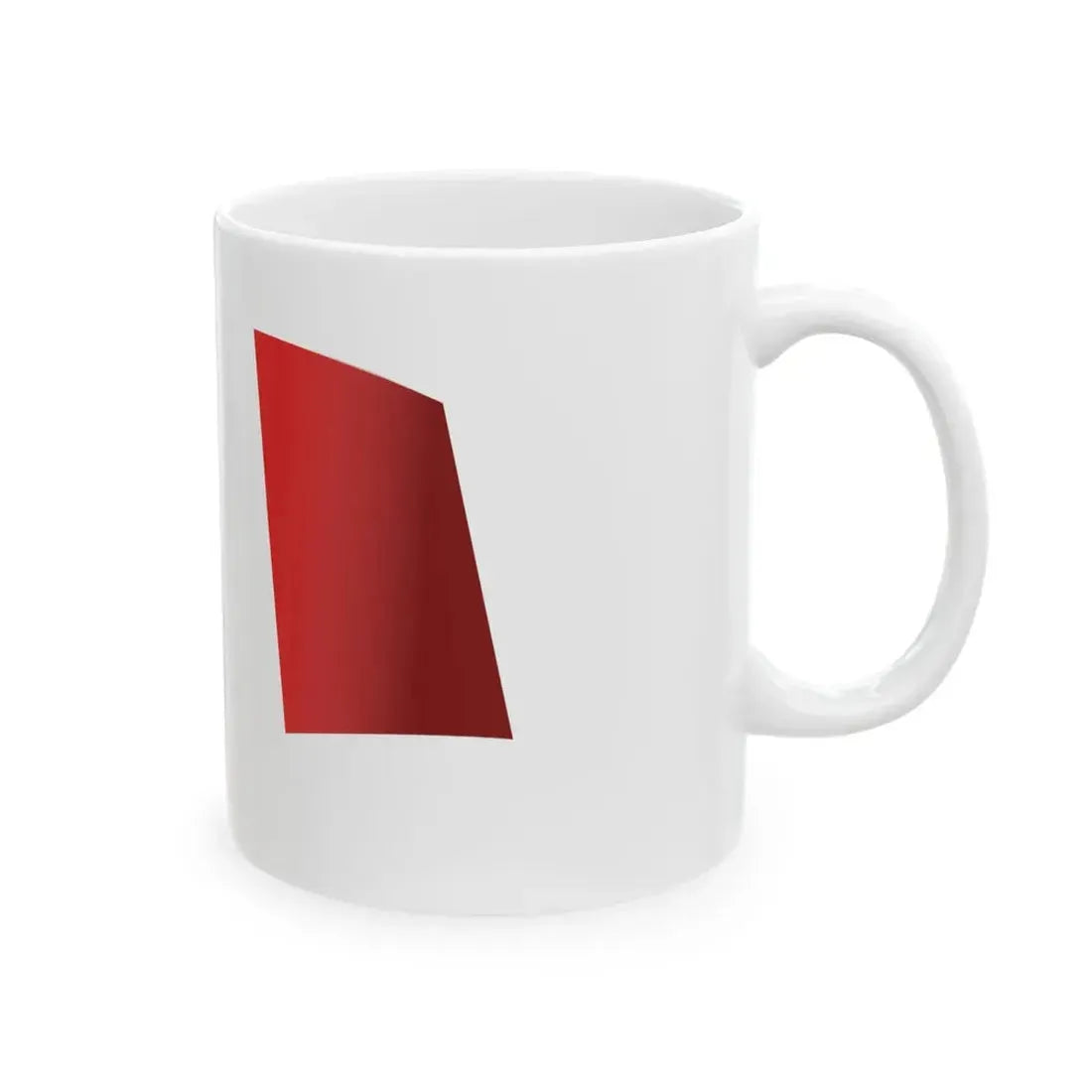 Peru Flag - iconic waving (Peru) White Coffee Mug - Go Mug Yourself