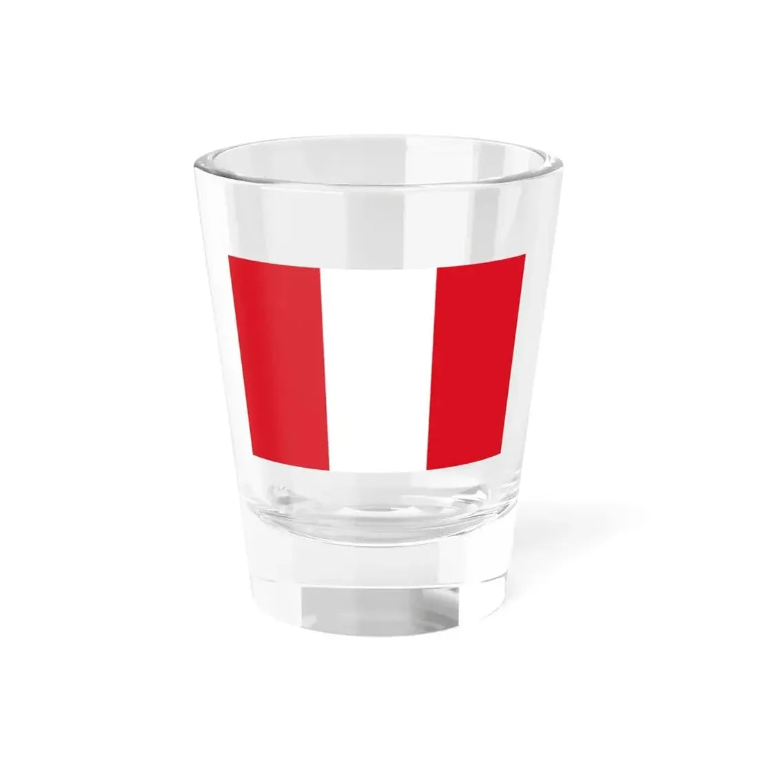 Peru flag remaster (Peru) Shot Glass 1.5oz 1.5oz - Go Mug Yourself