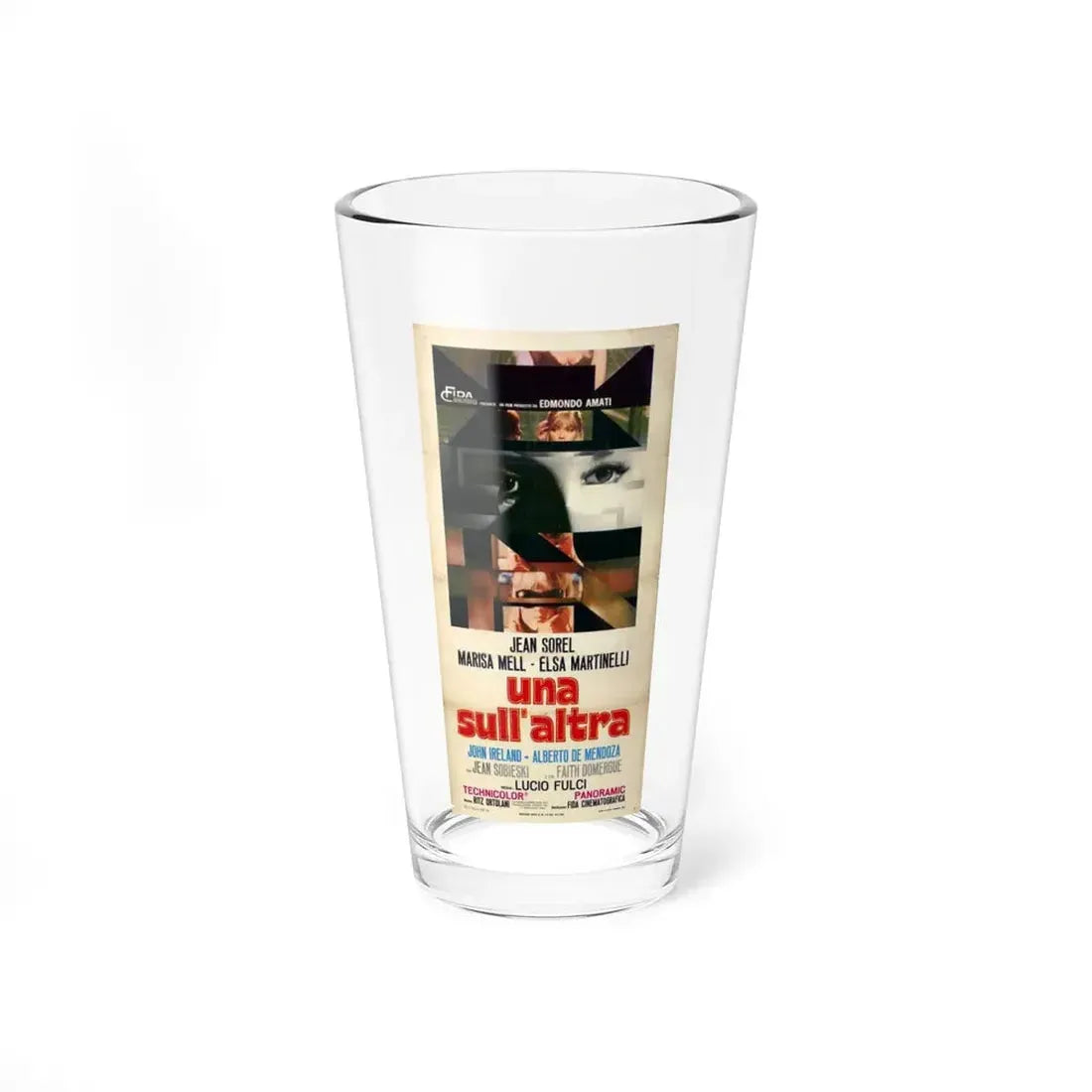 PERVERSION STORY 1969 Movie Poster - Pint Glass 16oz 16oz - Go Mug Yourself