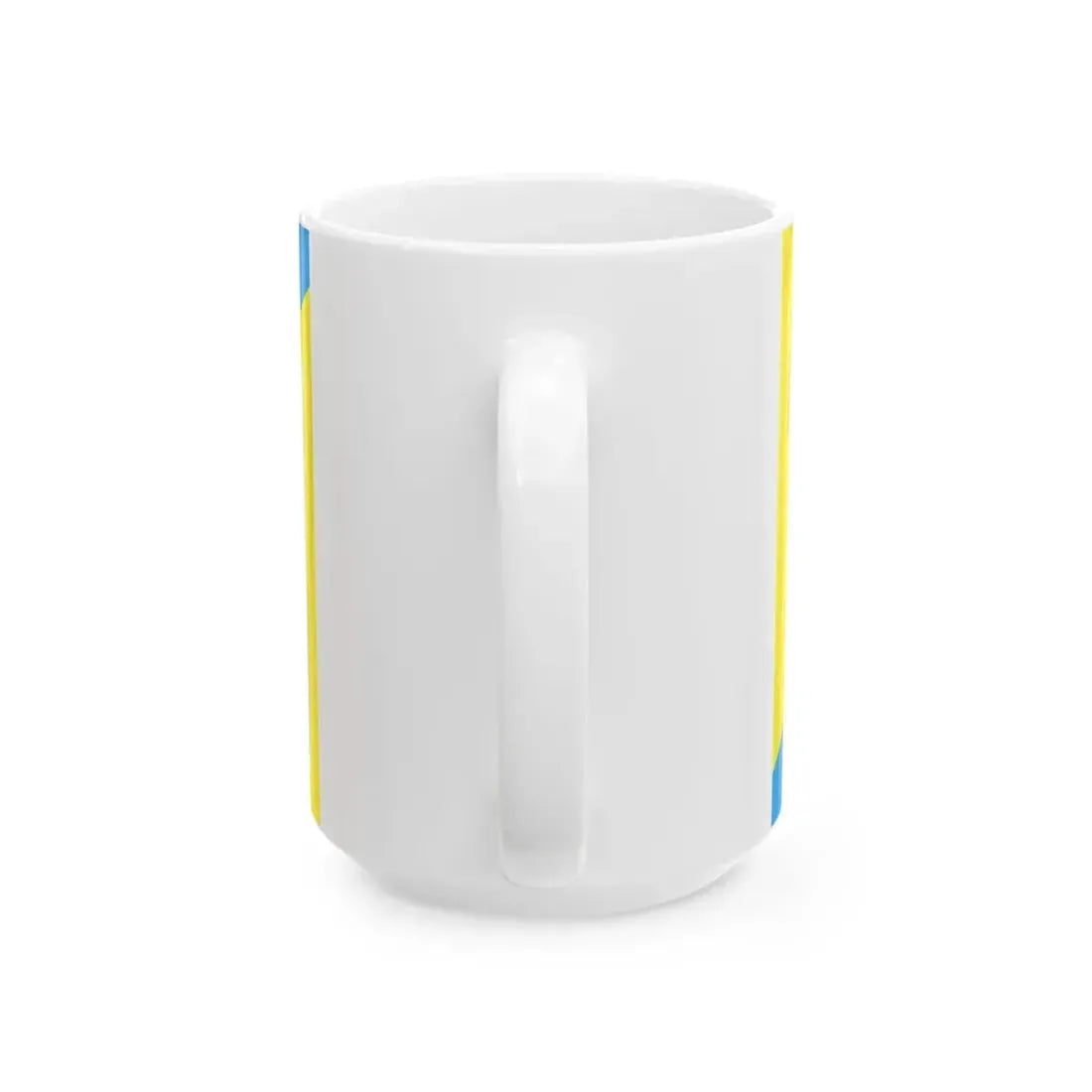 Peschiera Borromeo-Bandiera (Italy) White Coffee Mug - Go Mug Yourself