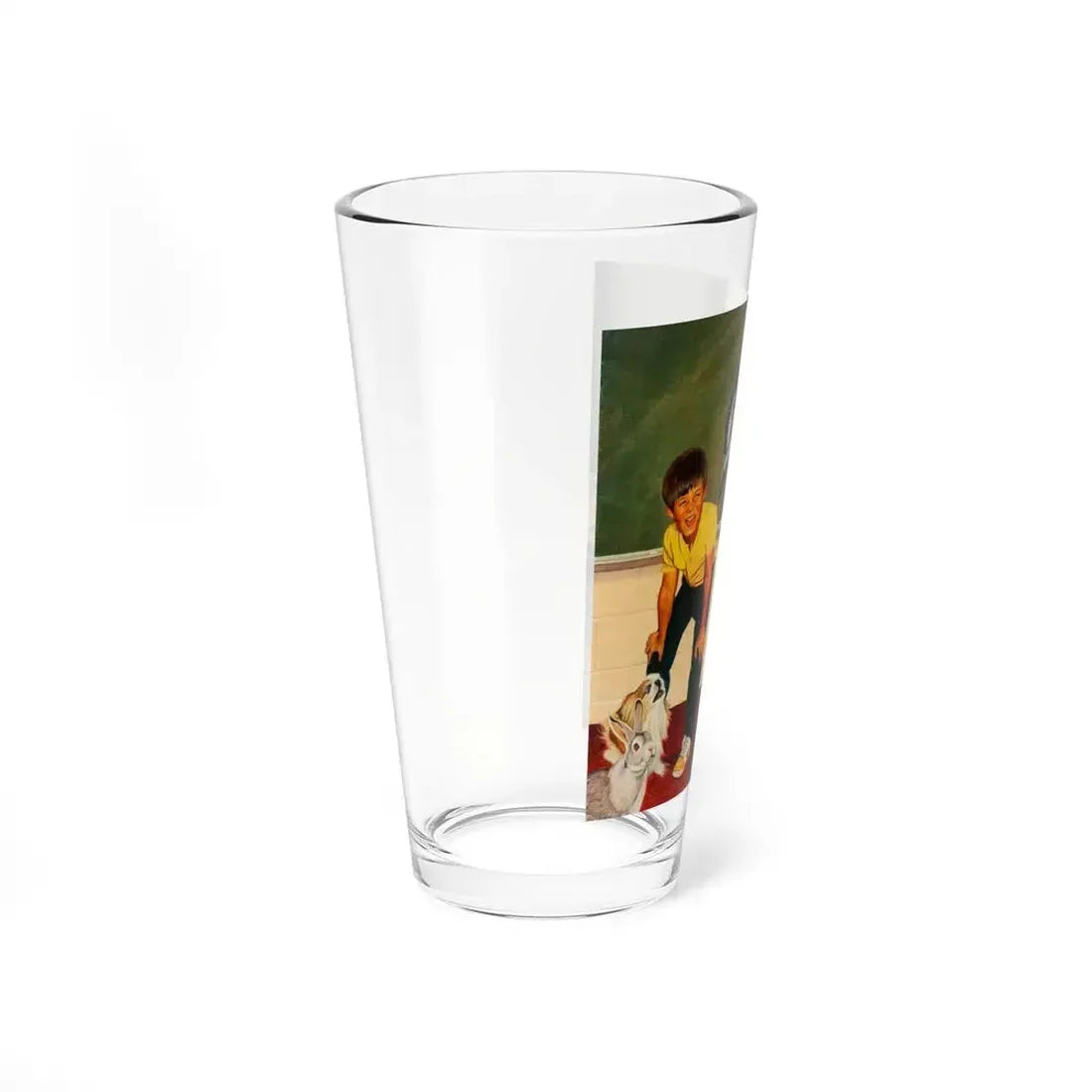 Pet Day Surprise, Paperback Book Cover (Ballantine Books, 1989) - Pint Glass 16oz - Go Mug Yourself