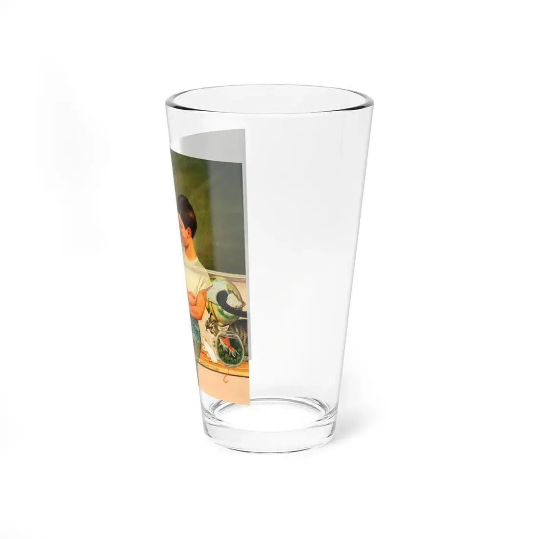 Pet Day Surprise, Paperback Book Cover (Ballantine Books, 1989) - Pint Glass 16oz - Go Mug Yourself