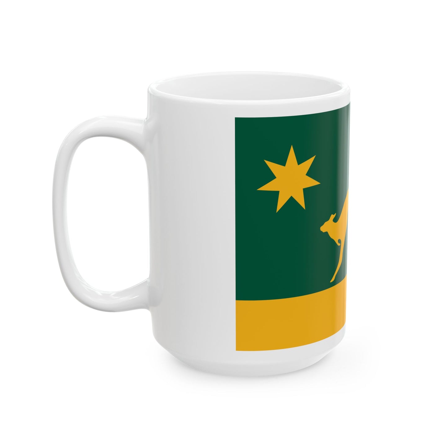 Peter Markwicks Proposal 2000 Australian Flag Proposal (Australia) White Coffee Mug-Go Mug Yourself