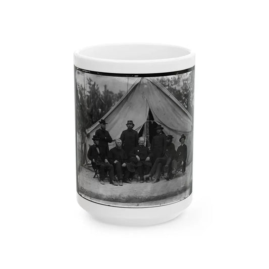 Petersburg, Va. Chaplains Of The 9th Corps (U.S. Civil War) White Coffee Mug 15oz - Go Mug Yourself
