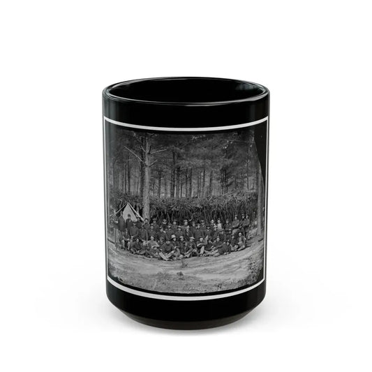 Petersburg, Va. Company A, U.S. Engineer Battalion (U.S. Civil War) Black Coffee Mug 15oz - Go Mug Yourself