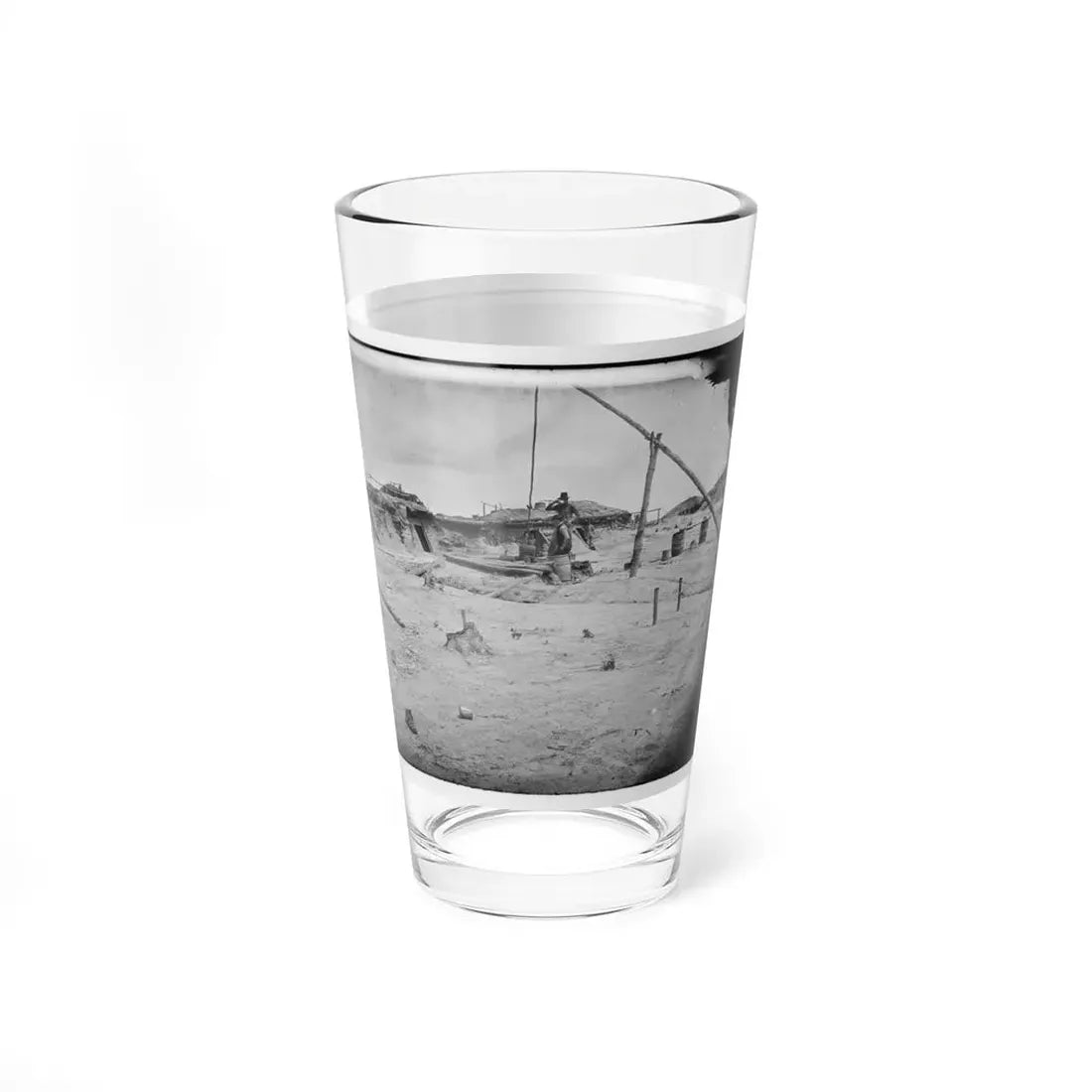 Petersburg, Va. Earthworks In Front Of The Town (U.S. Civil War) Pint Glass 16oz - Go Mug Yourself