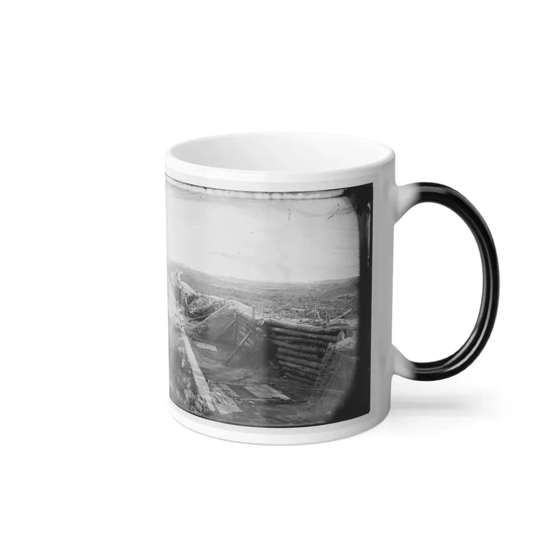 Petersburg, Va. Federal Line Near Fort Morton (U.S. Civil War) Color Changing Coffee Mug 11oz - Go Mug Yourself