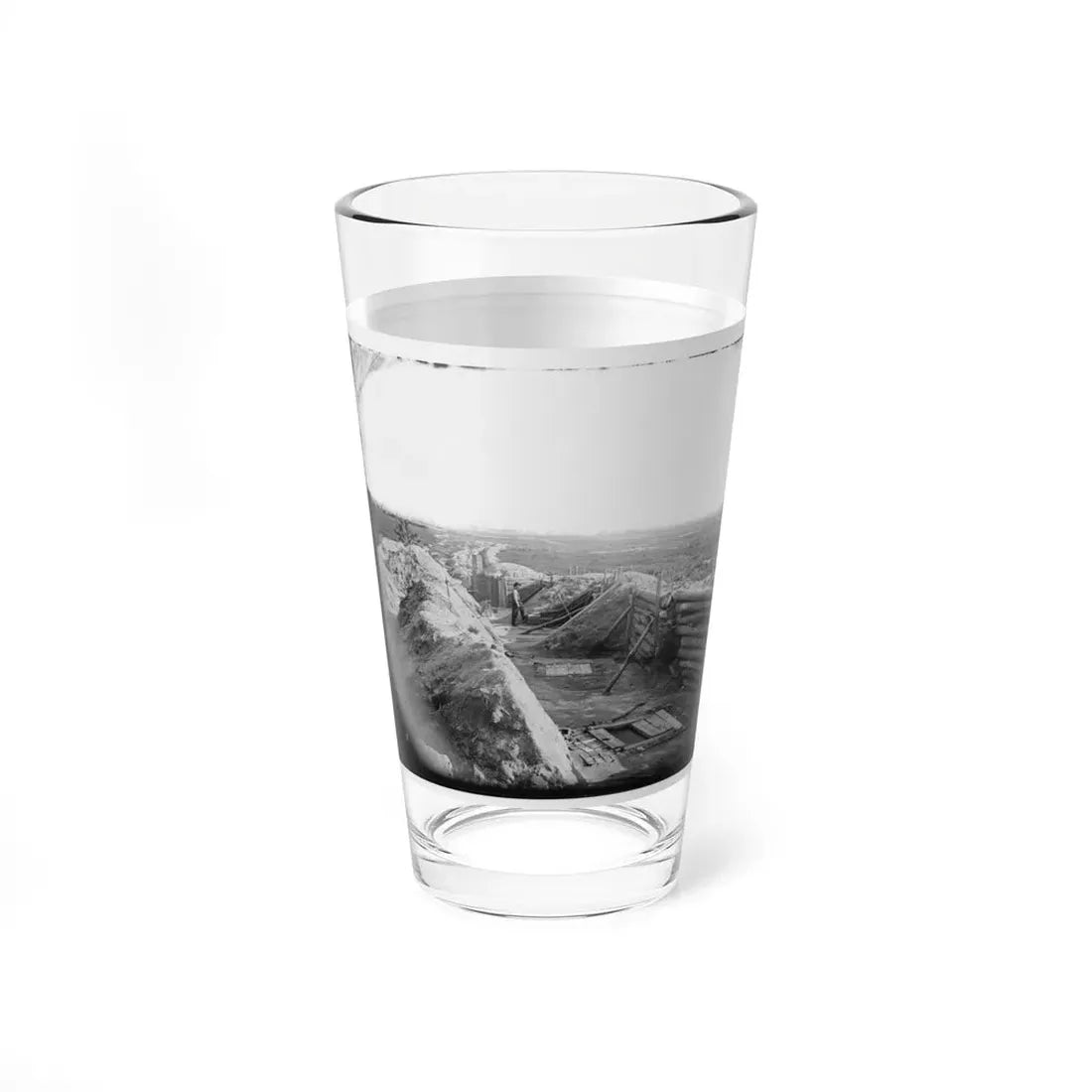 Petersburg, Va. Federal Line Near Fort Morton (U.S. Civil War) Pint Glass 16oz - Go Mug Yourself