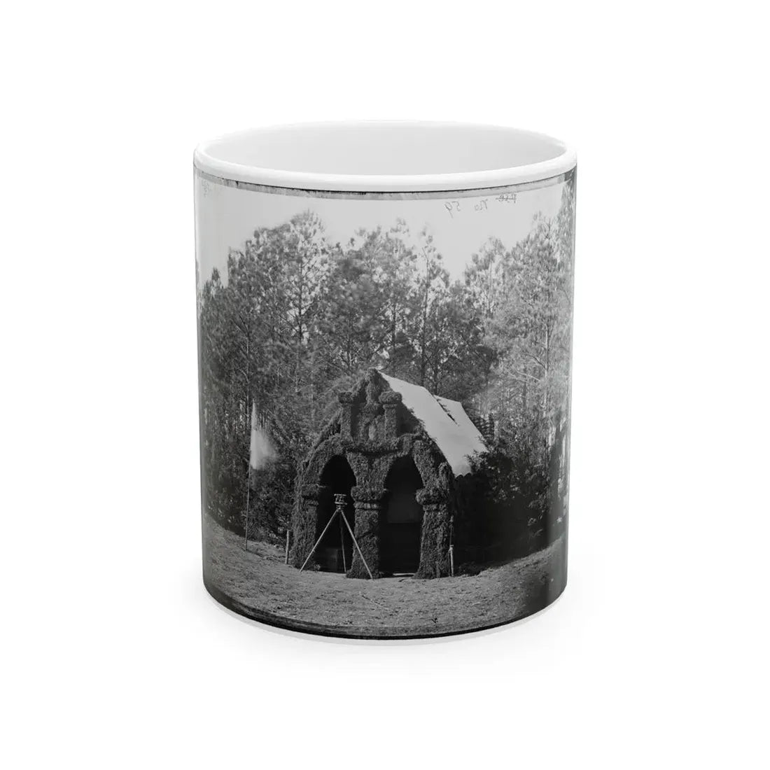 Petersburg, Va. Headquarters, 50th New York Engineers (U.S. Civil War) White Coffee Mug 11oz - Go Mug Yourself