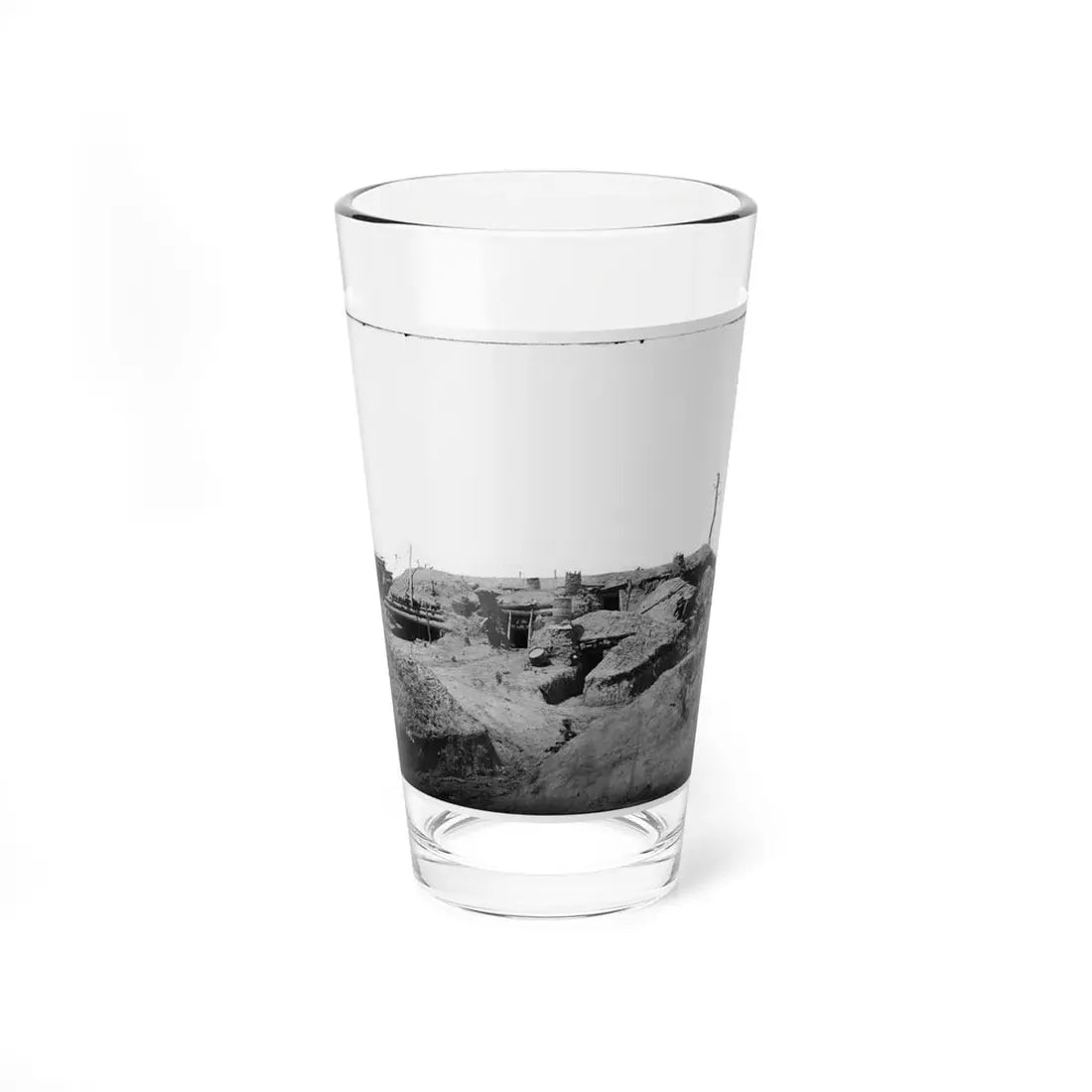 Petersburg, Va. Interior Of Fort Sedgwick (U.S. Civil War) Pint Glass 16oz 16oz - Go Mug Yourself