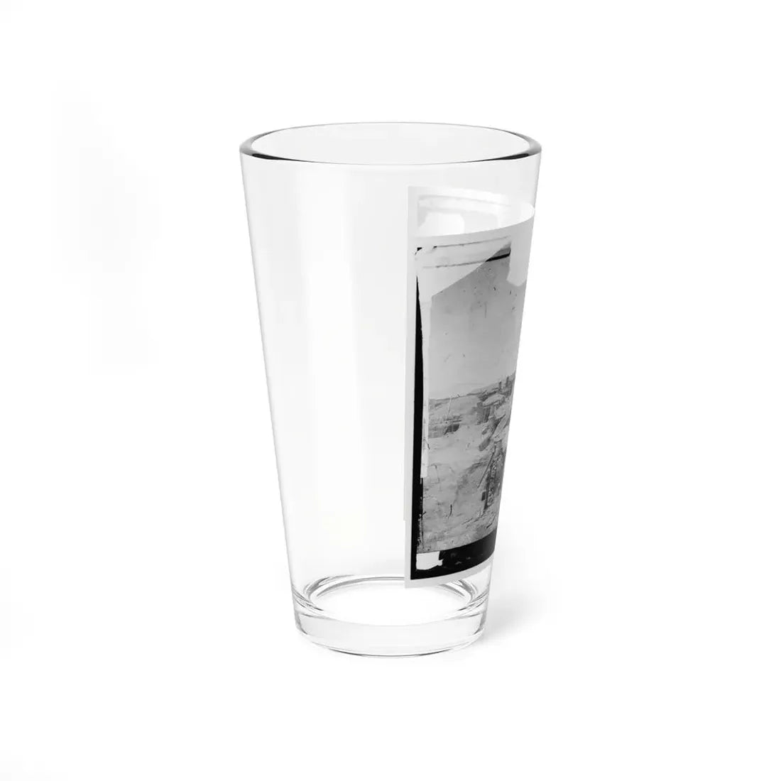 Petersburg, Va. Interior Of Fort Sedgwick, With Bomb-Proof Quarters Of Garrison (U.S. Civil War) Pint Glass 16oz - Go Mug Yourself