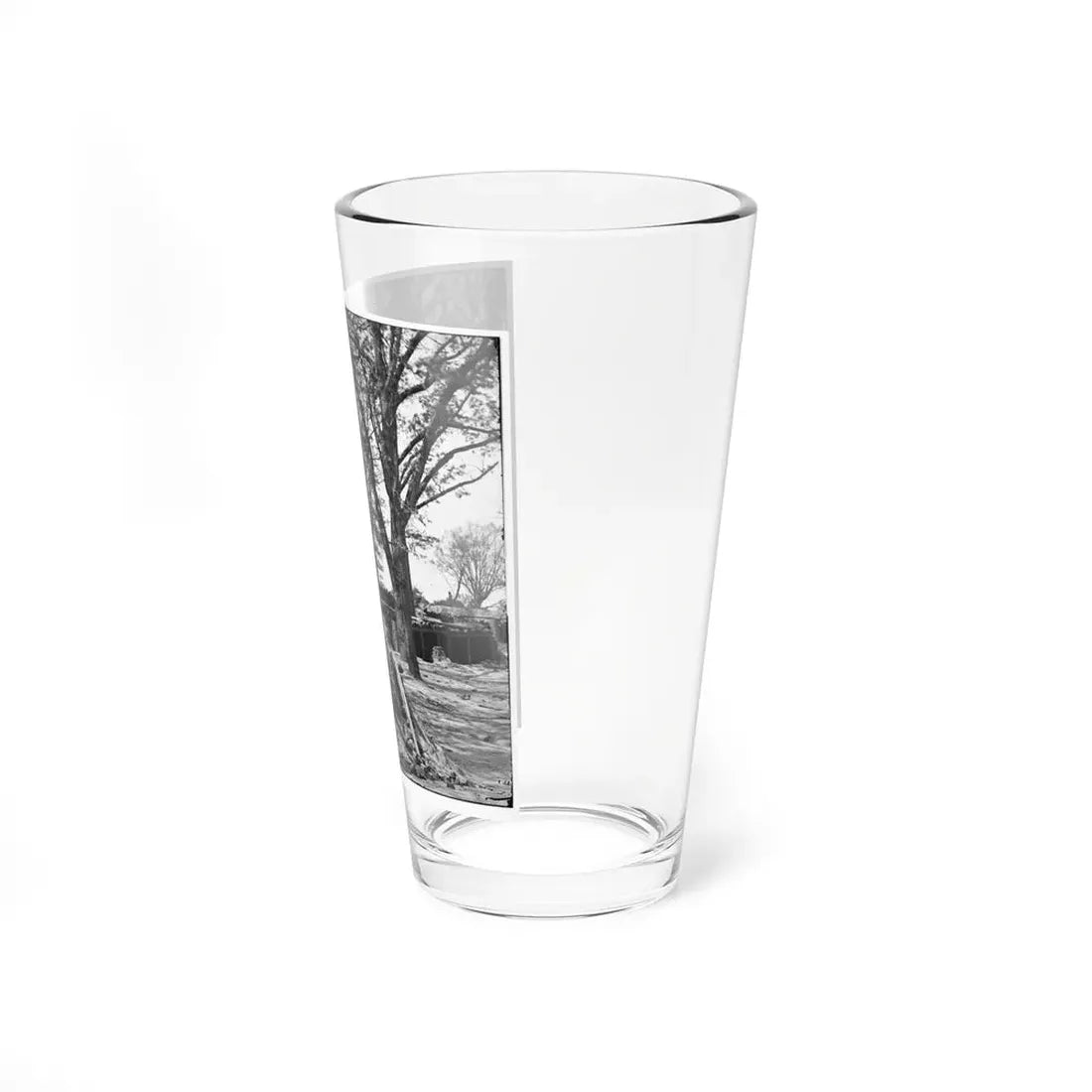 Petersburg, Va. Interior Of Fort Steadman; Bomb-Proof In Foreground (U.S. Civil War) Pint Glass 16oz - Go Mug Yourself