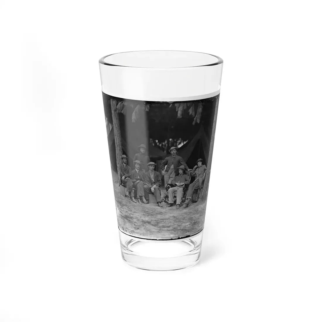 Petersburg, Va. Military Telegraph Operators At Headquarters (U.S. Civil War) Pint Glass 16oz 16oz - Go Mug Yourself