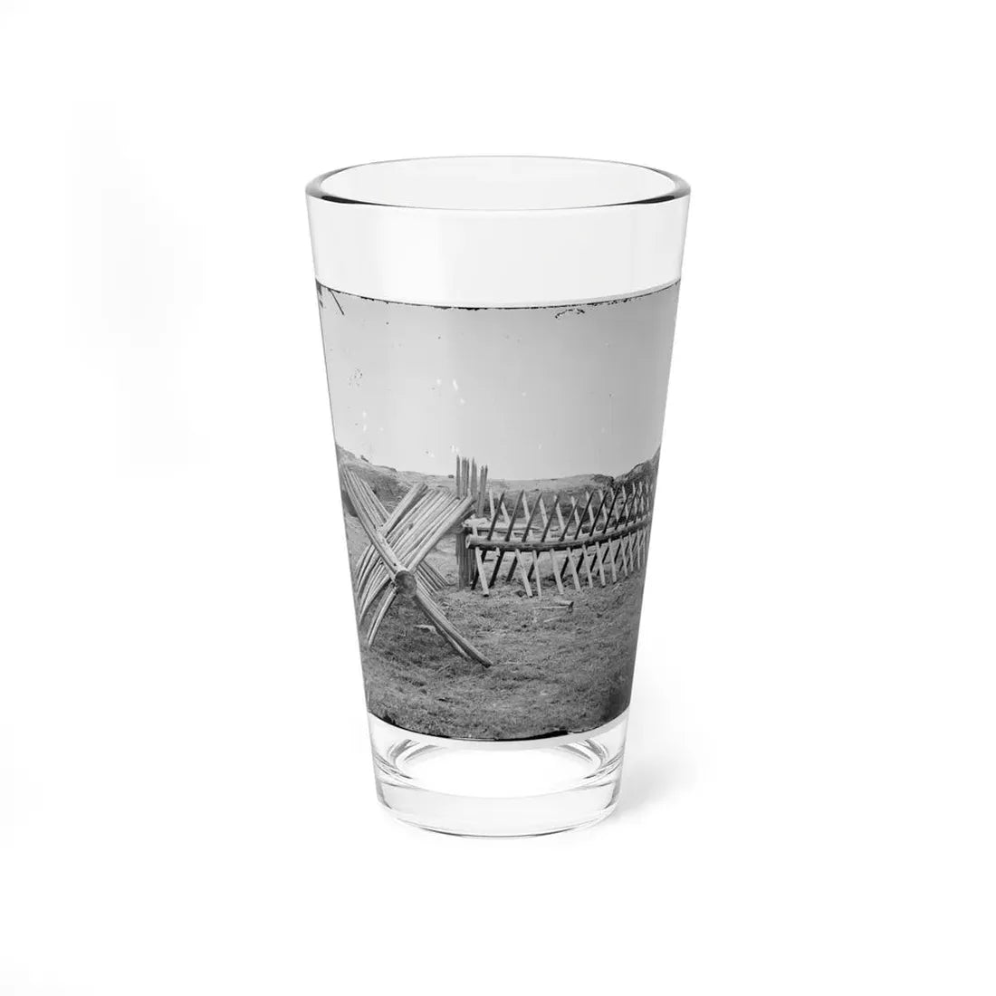 Petersburg, Va. Sections Of Chevaux-De-Frise Before Confederate Main Works (U.S. Civil War) Pint Glass 16oz 16oz - Go Mug Yourself