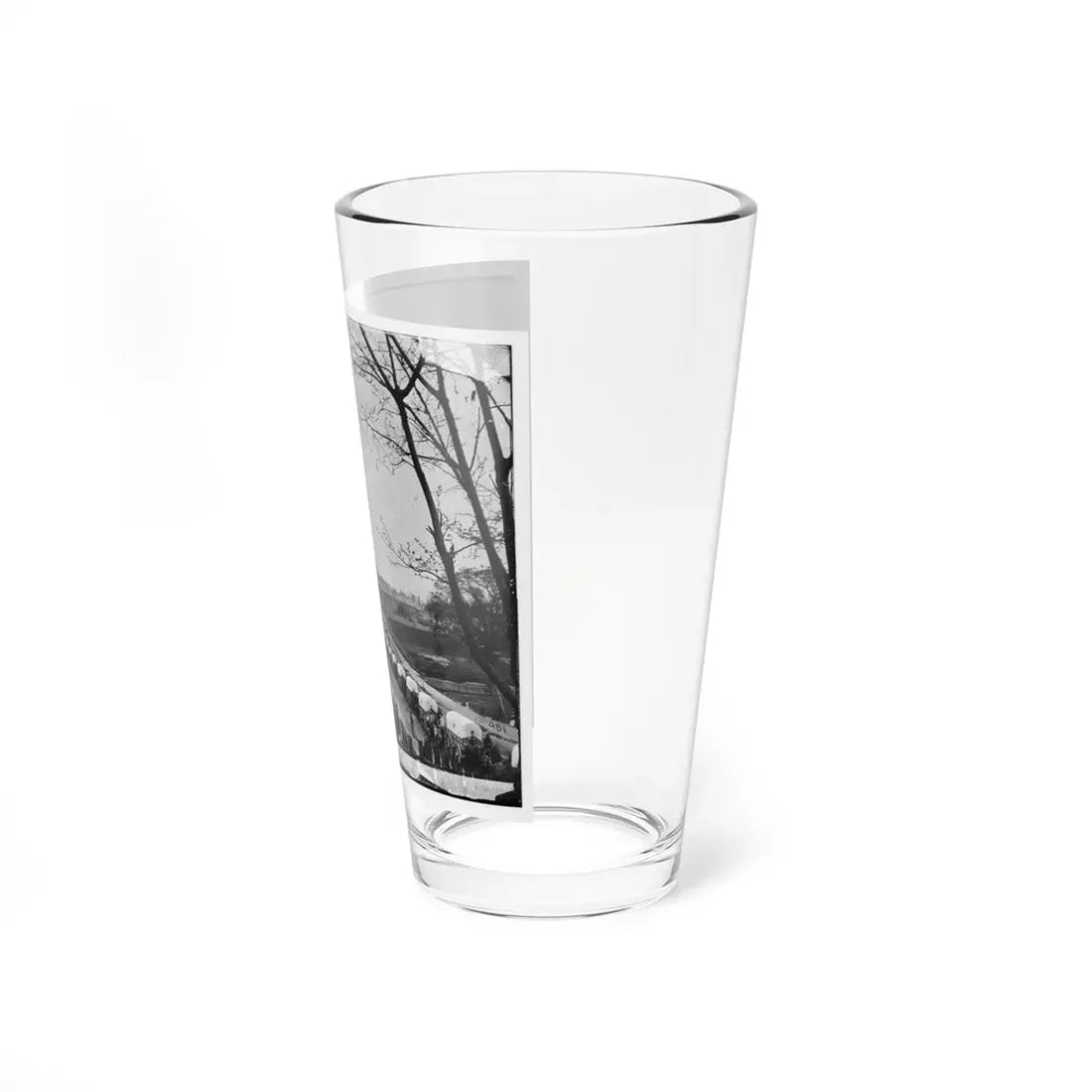 Petersburg, Va. The First Federal Wagon Train Entering The Town (U.S. Civil War) Pint Glass 16oz - Go Mug Yourself