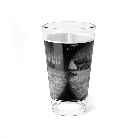 Petersburg, Va. Two Youthful Military Telegraph Operators At Headquarters (U.S. Civil War) Pint Glass 16oz 16oz - Go Mug Yourself