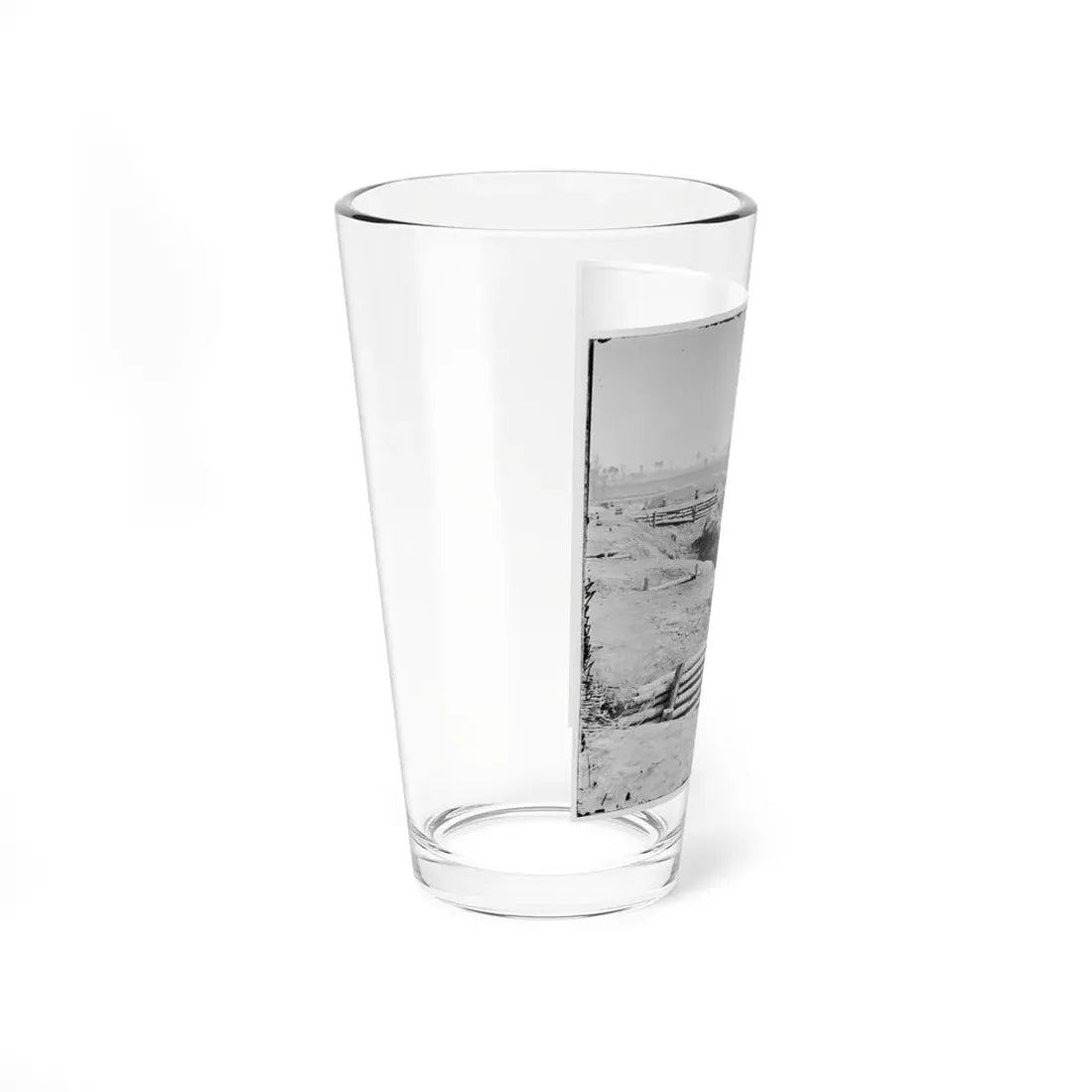 Petersburg, Va. View Of Fort Sedgwick (U.S. Civil War) Pint Glass 16oz - Go Mug Yourself