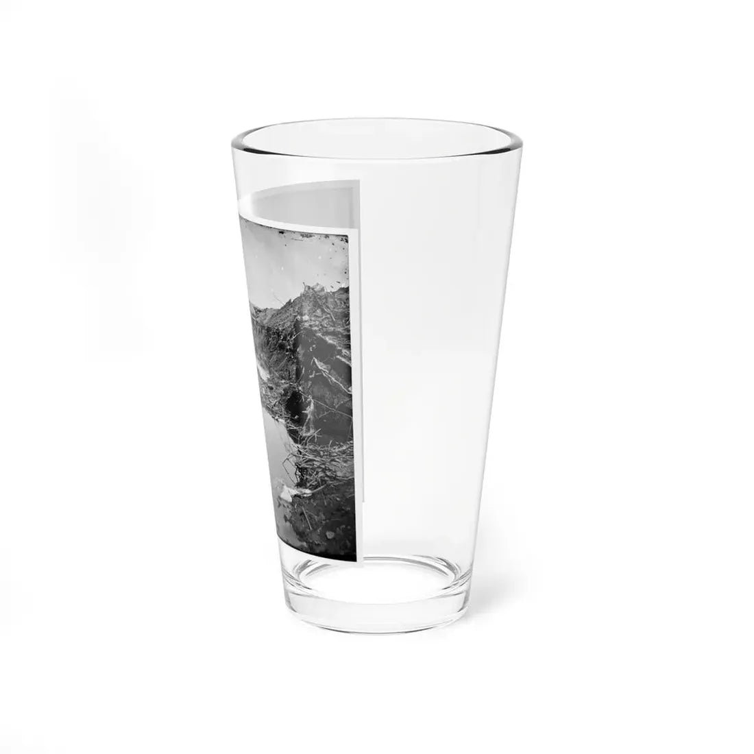 Petersburg, Va. Water-Filled Ditch On West Side Of Fort Sedgwick (U.S. Civil War) Pint Glass 16oz - Go Mug Yourself