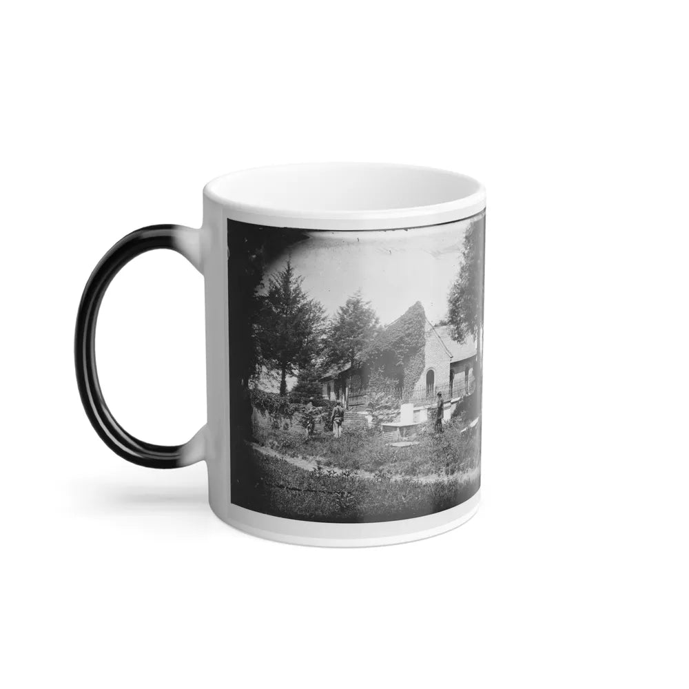 Petersburg, Va. Blandford Church and Graveyard (U.S. Civil War) Color Changing Coffee Mug 11oz-Go Mug Yourself