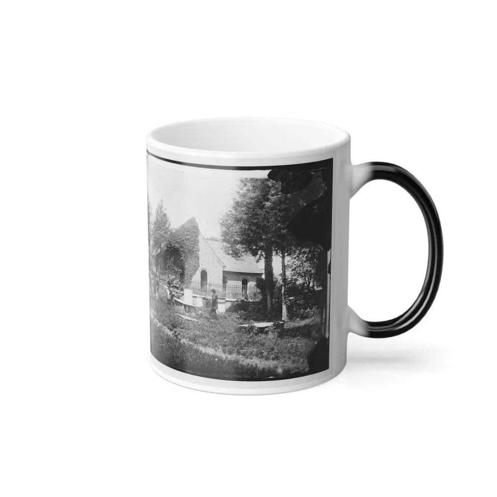 Petersburg, Va. Blandford Church and Graveyard (U.S. Civil War) Color Changing Coffee Mug 11oz-Go Mug Yourself