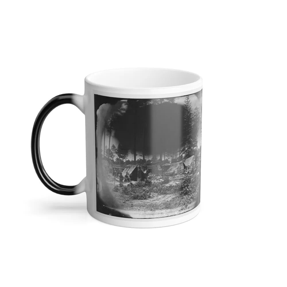 Petersburg, Va. Captured Confederate Encampment (U.S. Civil War) Color Changing Coffee Mug 11oz-Go Mug Yourself