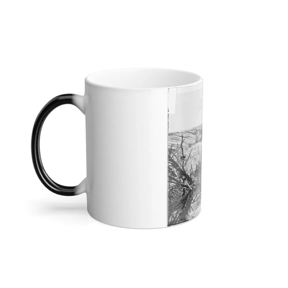 Petersburg, Va. Chevaux-De-Frise in Front of Fort Sedgwick (U.S. Civil War) Color Changing Coffee Mug 11oz-Go Mug Yourself
