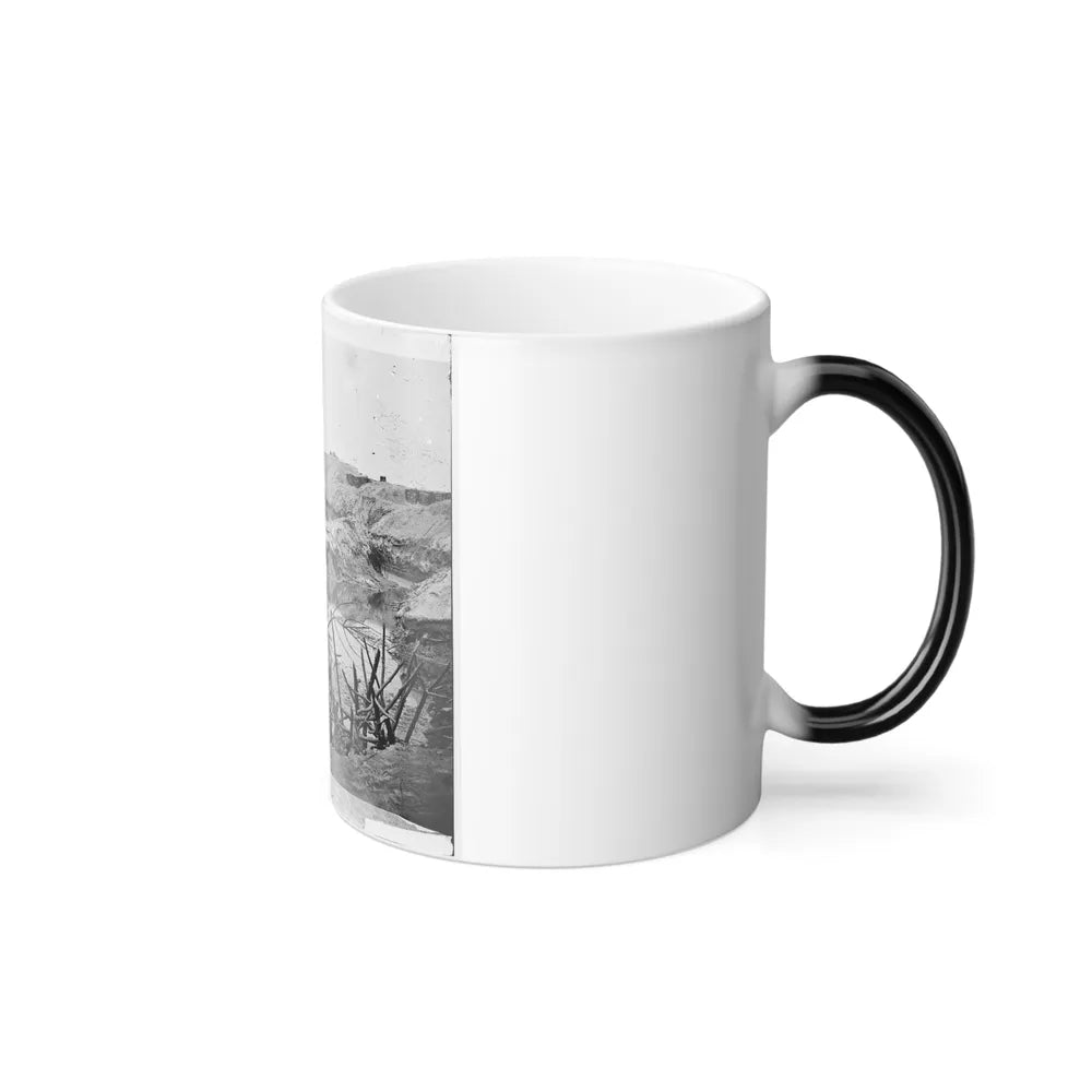 Petersburg, Va. Chevaux-De-Frise in Front of Fort Sedgwick (U.S. Civil War) Color Changing Coffee Mug 11oz-Go Mug Yourself