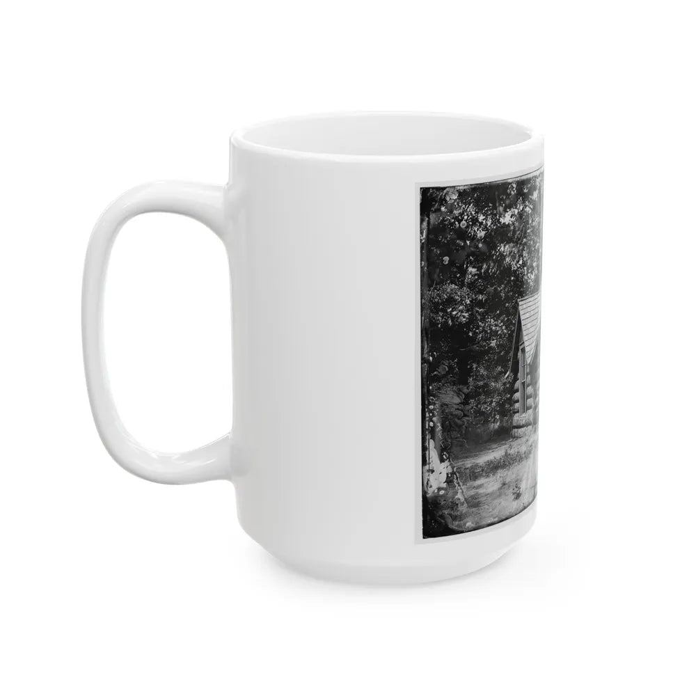 Petersburg, Va. Cottage Of Col. Nathaniel Michler, U.S. Engineers, At Bryant House (U.S. Civil War) White Coffee Mug-Go Mug Yourself
