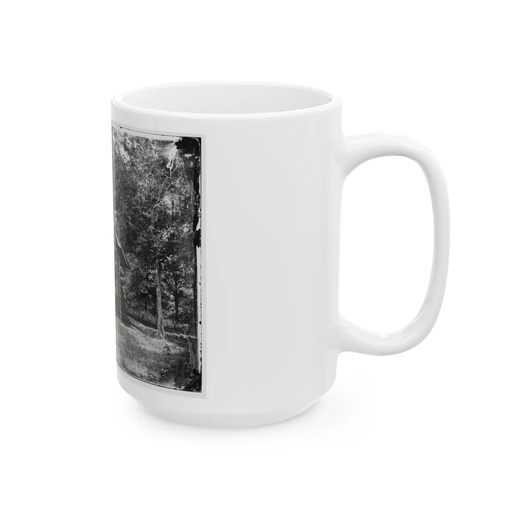 Petersburg, Va. Cottage Of Col. Nathaniel Michler, U.S. Engineers, At Bryant House (U.S. Civil War) White Coffee Mug-Go Mug Yourself