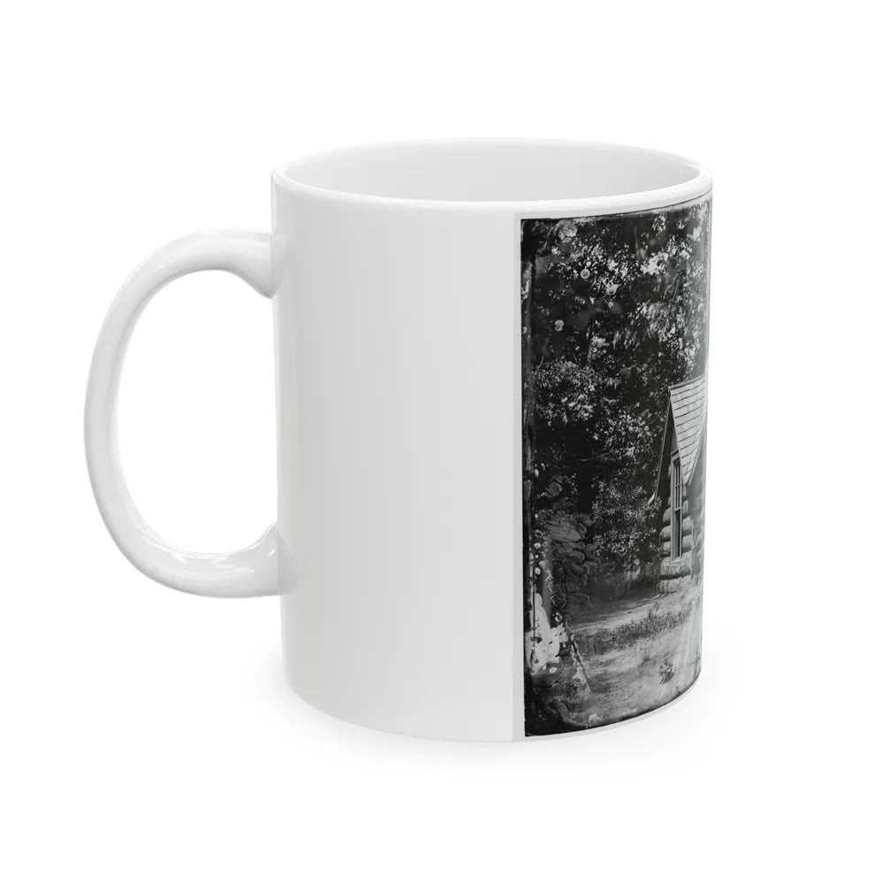 Petersburg, Va. Cottage Of Col. Nathaniel Michler, U.S. Engineers, At Bryant House (U.S. Civil War) White Coffee Mug-Go Mug Yourself