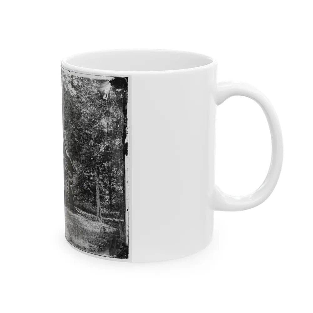 Petersburg, Va. Cottage Of Col. Nathaniel Michler, U.S. Engineers, At Bryant House (U.S. Civil War) White Coffee Mug-Go Mug Yourself