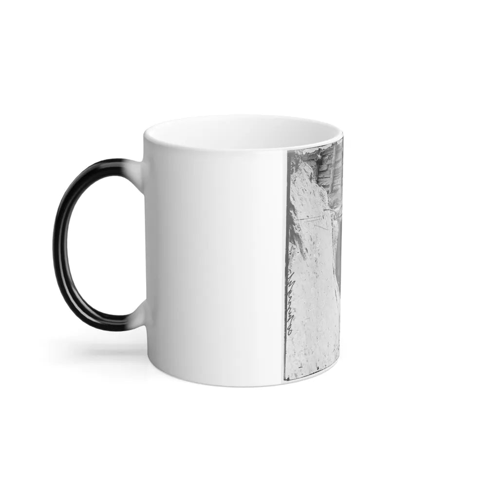 Petersburg, Va. Entrance to Mine in Fort Mahone, Intended to Undermine Fort Sedgwick (U.S. Civil War) Color Changing Coffee Mug 11oz-Go Mug Yourself