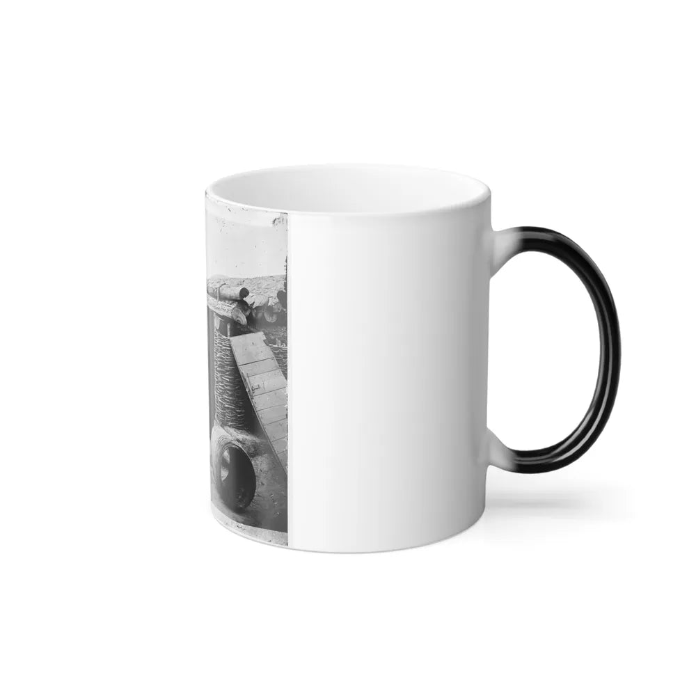 Petersburg, Va. Interior View of Confederate Works (U.S. Civil War) Color Changing Coffee Mug 11oz-Go Mug Yourself