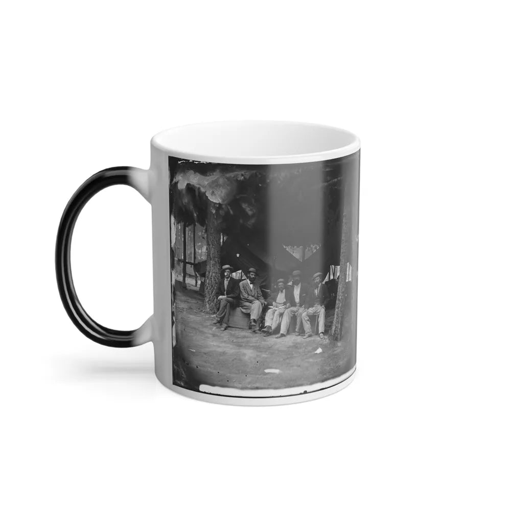 Petersburg, Va. Military Telegraph Operators at Headquarters; Another Group (U.S. Civil War) Color Changing Coffee Mug 11oz-Go Mug Yourself