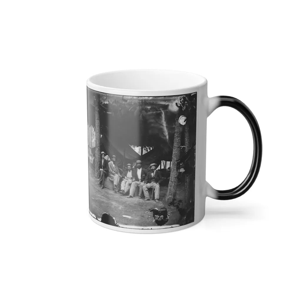 Petersburg, Va. Military Telegraph Operators at Headquarters; Another Group (U.S. Civil War) Color Changing Coffee Mug 11oz-Go Mug Yourself