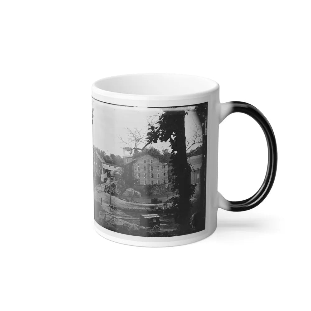Petersburg, Va. Mills; Photographic Wagon of Engineer Dept. In Foreground (U.S. Civil War) Color Changing Coffee Mug 11oz-Go Mug Yourself