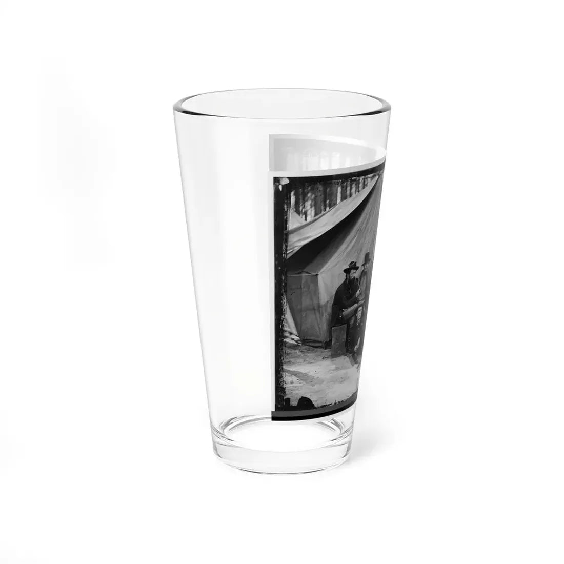 Petersburg, Virginia. Engineers At H.Q., Army Of The Potomac (U.S. Civil War) Pint Glass 16oz - Go Mug Yourself