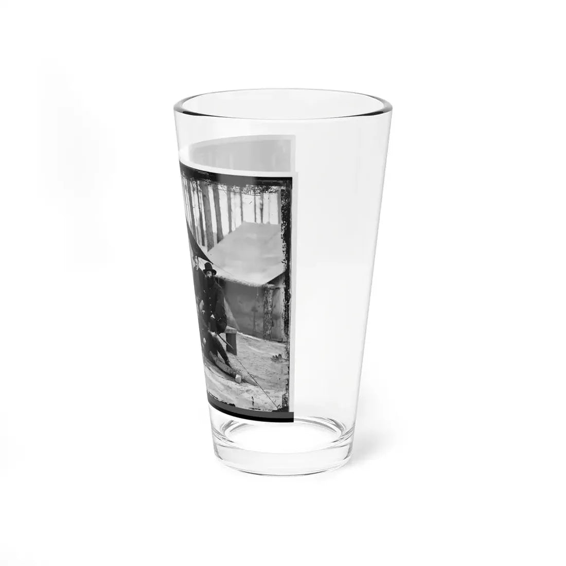 Petersburg, Virginia. Engineers At H.Q., Army Of The Potomac (U.S. Civil War) Pint Glass 16oz - Go Mug Yourself
