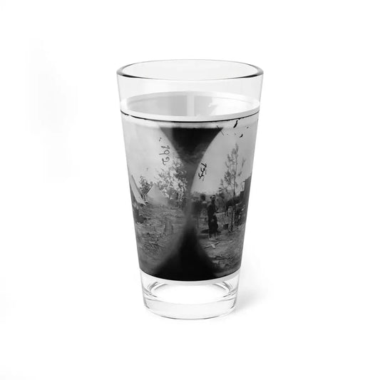 Petersburg, Virginia. Photographers Resting In Camp (U.S. Civil War) Pint Glass 16oz 16oz - Go Mug Yourself