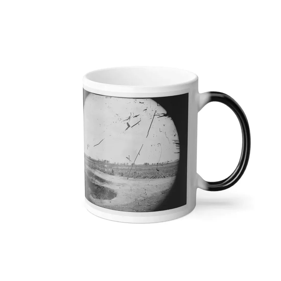 Petersburg, Virginia (Vicinity). Fortifications (U.S. Civil War) Color Changing Coffee Mug 11oz - Go Mug Yourself