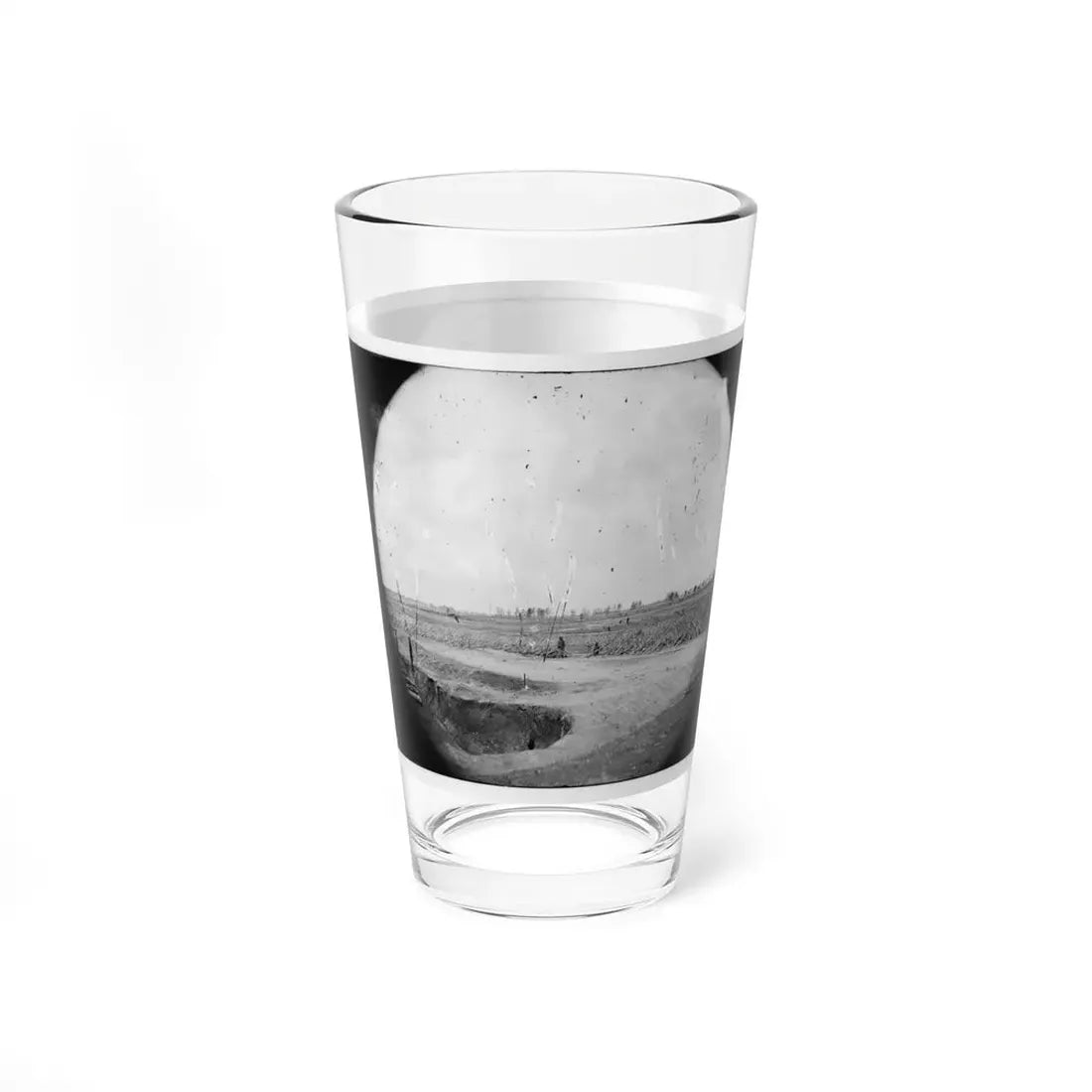 Petersburg, Virginia (Vicinity). Fortifications (U.S. Civil War) Pint Glass 16oz - Go Mug Yourself