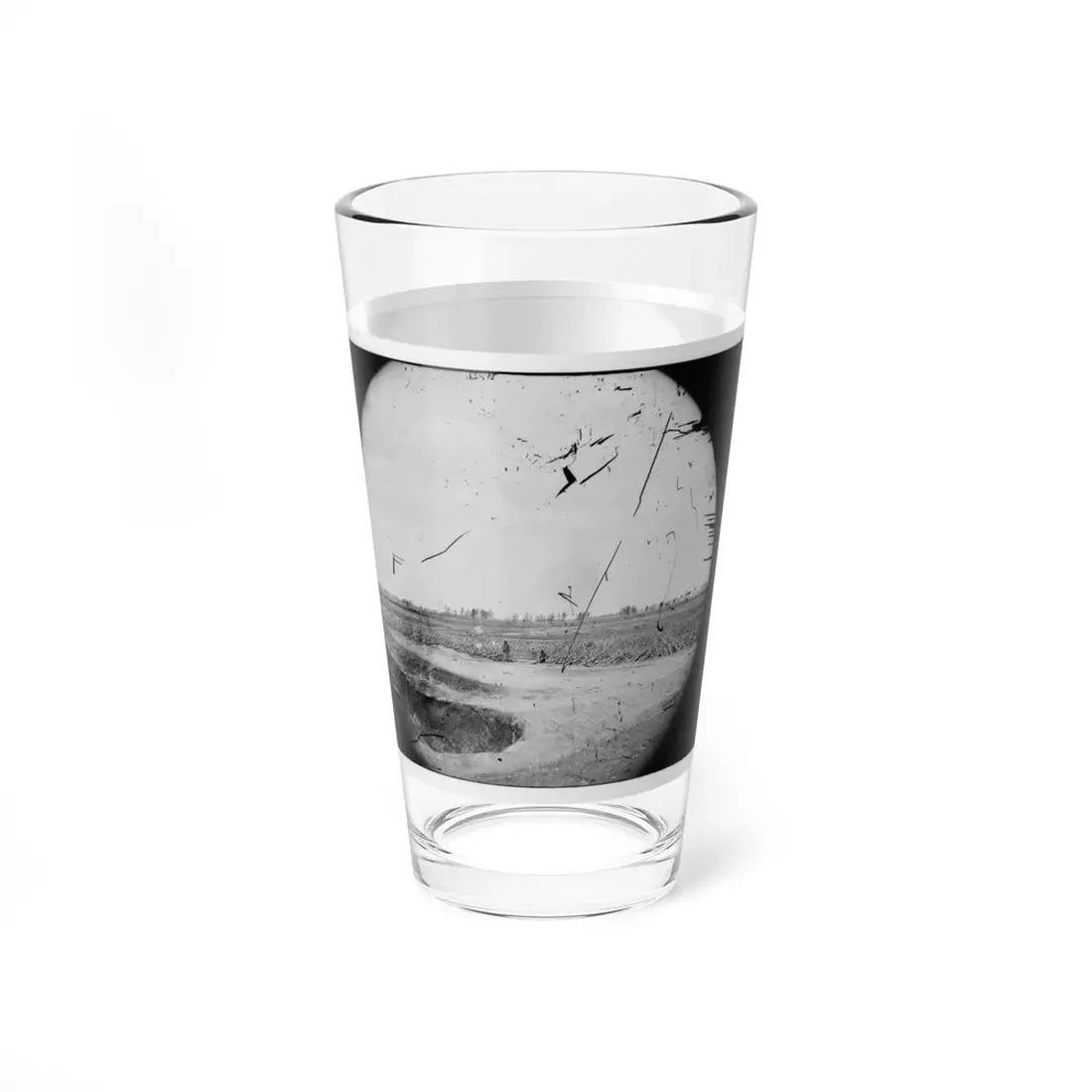 Petersburg, Virginia (Vicinity). Fortifications (U.S. Civil War) Pint Glass 16oz - Go Mug Yourself