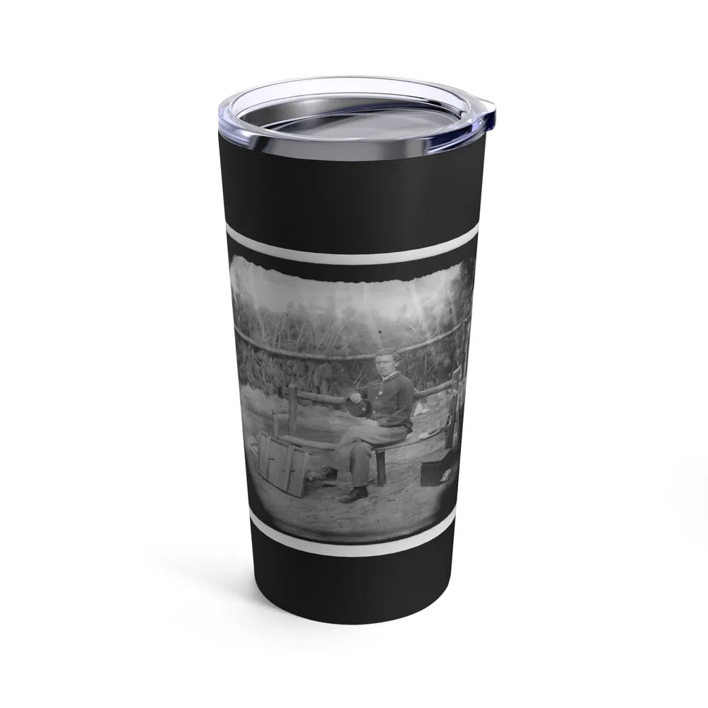 Petersburg, Virginia. Officer Seated (U.S. Civil War) Tumbler 20oz-Go Mug Yourself